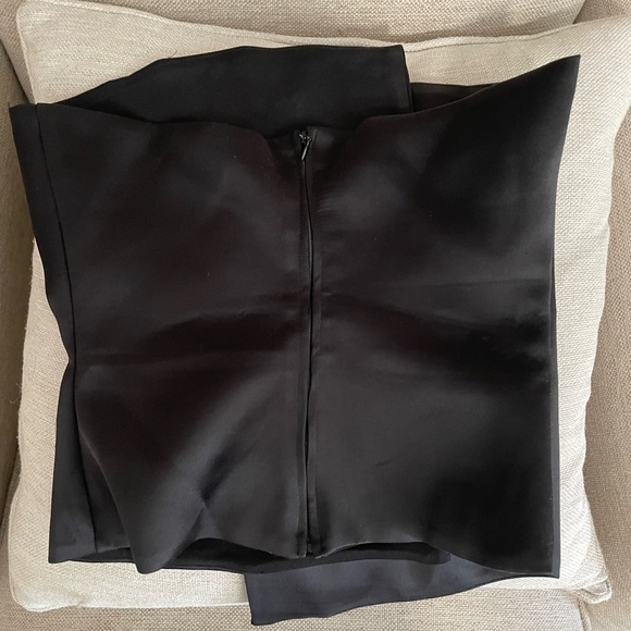 Zara black asymmetrical formal fun too. - Picture 1 of 5